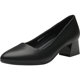 Dadong thick heels high heels women's temperament high-end and not tired 2025 new summer black single shoes commuting work shoes