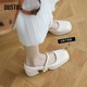 Dadong French single shoes women's 2025 new summer shoes beautiful Mary Jane high heels thick heels with skirt women's shoes