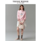 TeeniewEnie Women's clothing sweater 2025 Spring New Bargaining Simple College style casual fashion top
