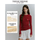 TeenieWeenie Bear Spring Handmade Crochet Lace Texture Elegant Temperament Round Neck Sweater Knitted Base
