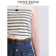 TeenieWeenie Bear Women's Summer U-neck Knitted Stretch Vest Thin Style Outside and Inner Women
