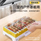 Jeep Outdoor Disposable BBQ Grill Camping Smokeless Tools BBQ Grill Supplies Portable Folding Skewers
