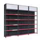 
Four-column supermarket shelf display rack convenience store maternal and child store stationery store canteen single-sided double-sided shelf