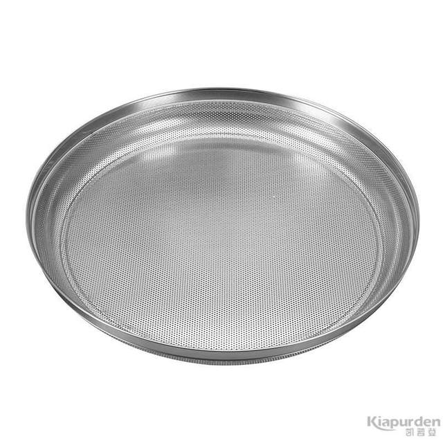 
Stainless steel dustpan, imitation bamboo sieve, gardening household drying sieve, sampling sieve, round filter, sand drying net