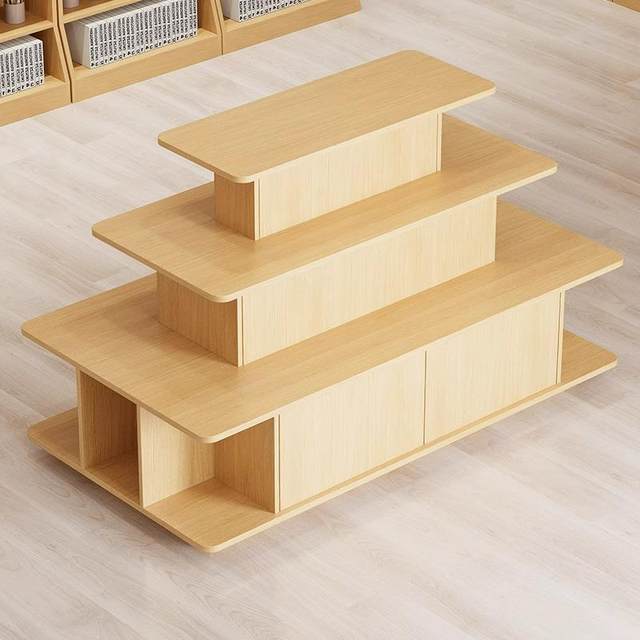 
Zhongdao Display Cabinet Product Display Shelf Tobacco, Wine, Mother and Baby Sample Supermarket Dumpling Promotional Flowing Table Store Snacks