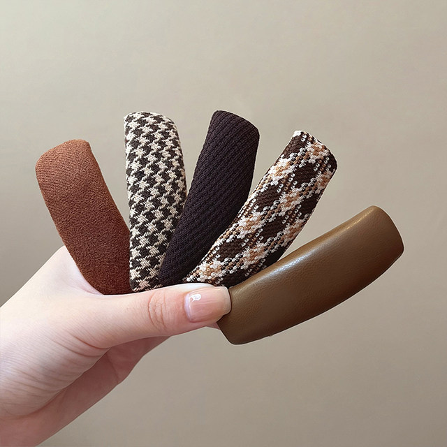 Su Xiaobei Internet celebrity Maillard Thousand-Gate Bird hairpin women's large side bangs BB clip back of the head broken hairpin