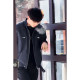 American cleanfit Harrington jacket men's spring and autumn Detroit denim jacket short retro washed motorcycle jacket
