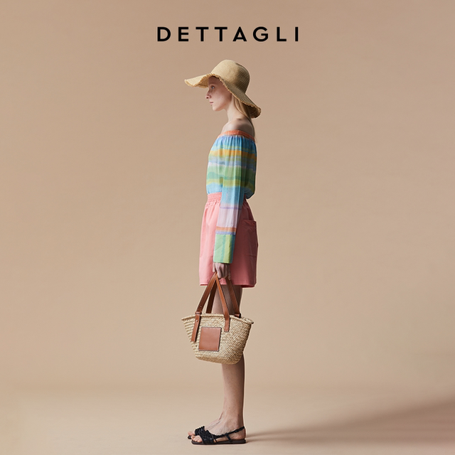 Dettgli/Detari's new retro rainbow color stri