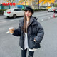 YAYA Duck Down Jacket Women's 2024 Winter New Fashion Hooded Loose Casual Temperament Short Waist Jacket