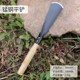Small shovel with wild vegetables, digging amaranth, digging garlic, garlic, vegetable garden art, flower tools, weeding, digging grass plucking grass artifacts
