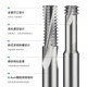 60 degree aluminum thread milling cutter single tooth three teeth full tooth machining center aluminum alloy colorful milling cutter M2M3M6M8