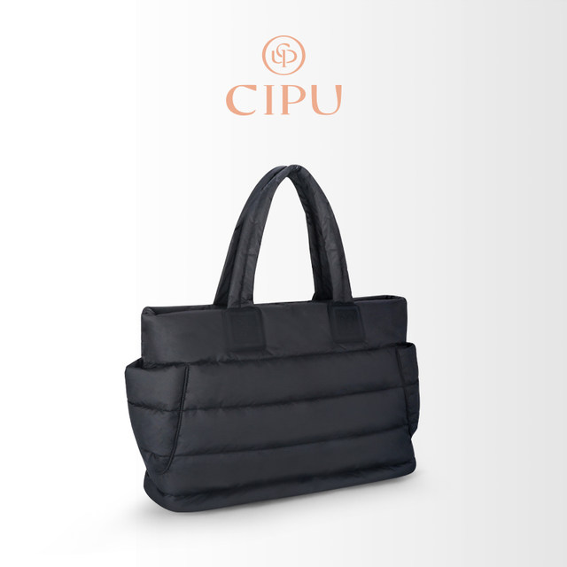 
CIPU Mommy Mother and Baby Travel Large Capacity Crossbody Side Backpack Airy Waterproof High-Look ECO Black Hey Large Size