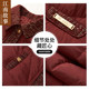Jiangnan Story Mom Red Little Fragrance Style Thickened Fashionable Western Style Happy Mother-in-Law Down Jacket for Middle-aged and Elderly People