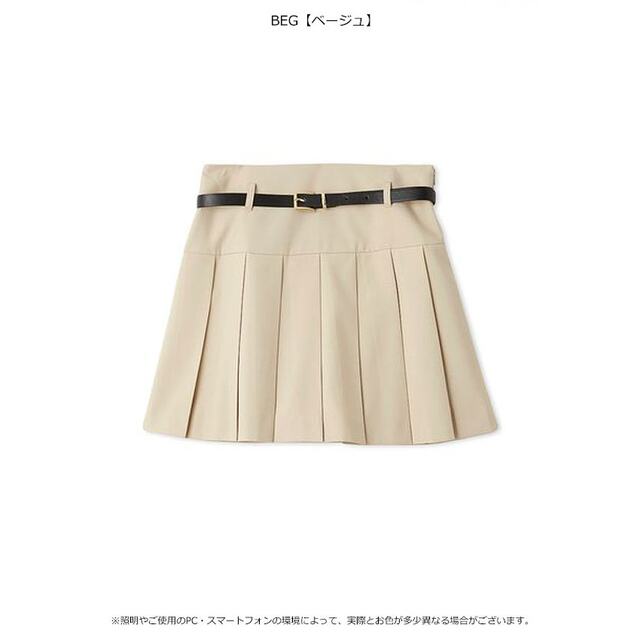 LILY BROWN bottoms 25 spring and summer lace-up pleated skirt shorts mini long high waist lwfp251041