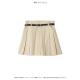 LILY BROWN bottoms 25 spring and summer lace-up pleated skirt shorts mini long high waist lwfp251041