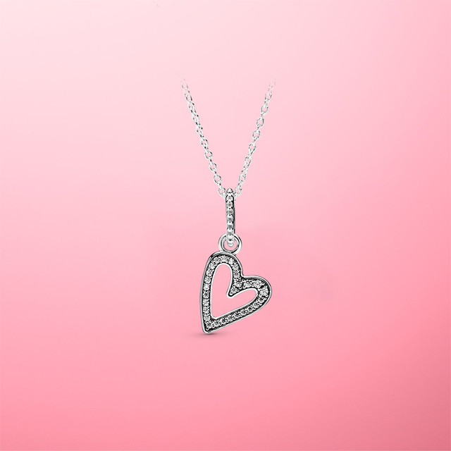 Pandora Pandora's wishes become love pendant necklace necklace gift for girlfriend