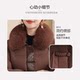 Yanying middle-aged and elderly warm and stylish winter tops and cotton-padded jackets/slightly raised velvet pants