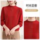 Yanying Mama 100% sheep wool sweater 2025 new warm sweater