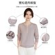 
Middle-aged mother's autumn clothing elegant intellectual knitted sweater fashionable bottoming shirt 2025 new middle-aged and elderly women's small shirt