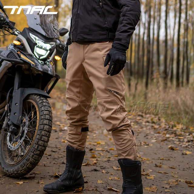 TNAC Tuochi motorcycle winter Tianma riding pants anti-fall and windproof motorcycle pants CE protective overalls four seasons