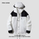 Ponchioe men's outdoor hiking mountain jacket windproof waterproof camping hooded jacket women's hooded jacket
