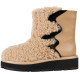 NOOWA designer thick-soled snow boots for women 2024 winter new wool warm anti-slip fur short boots