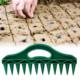 Soil sowing puncher Quick punching Convenient vegetable plant seeding loosening gardening seed spacing tool
