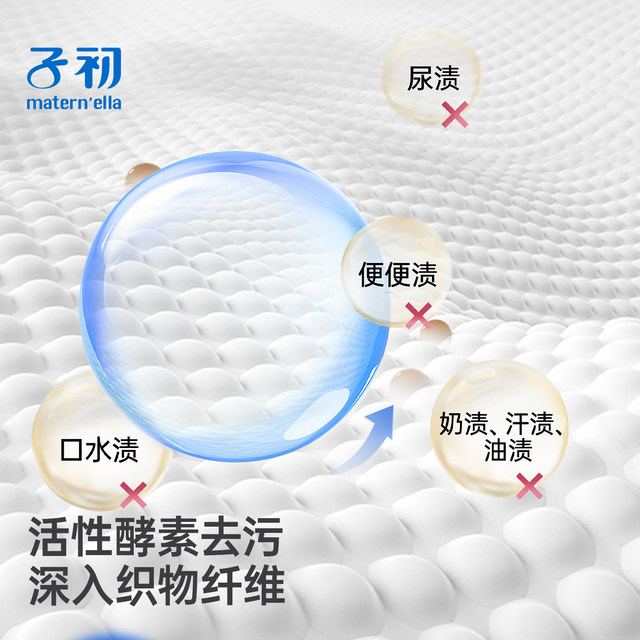 
Zichu herbal concentrated laundry detergent with 2 times the cleaning power, long-lasting fragrance, suitable for mothers and infants, gentle and non-injurious to hands, strong decontamination