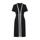 Summer OL style professional commuting short-sleeved dress