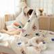 Category A maternal and infant grade summer cooling quilt knitted cotton quilt air conditioning quilt core student cute children single and double spring autumn and summer