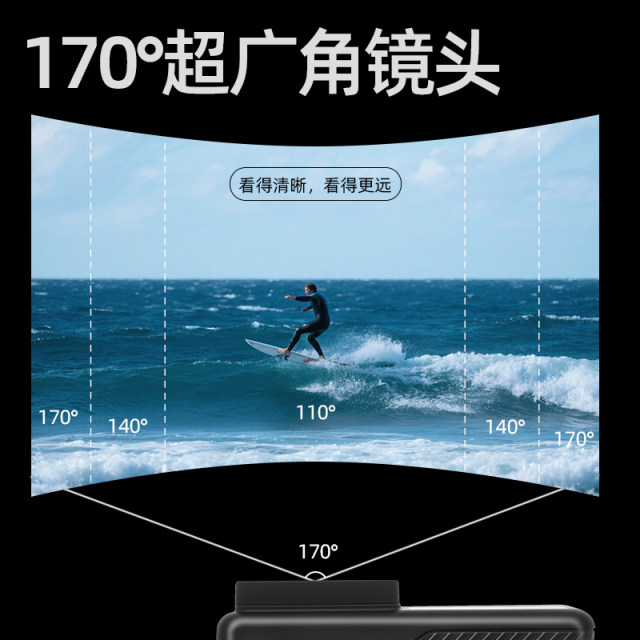 Sports camera 5K ultra-clear Vlog pocket recorder travel riding anti-shake waterproof camera WIFI model