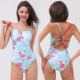 Korean ciellemarin genuine professional competitive training shiny one-piece slim and sexy racing multi-color swimsuit