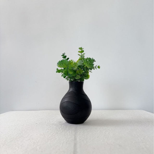 
Manufacturer supplies Paulownia small vases, indoor creative B&B style ornaments, home gardening flower arrangement ornaments