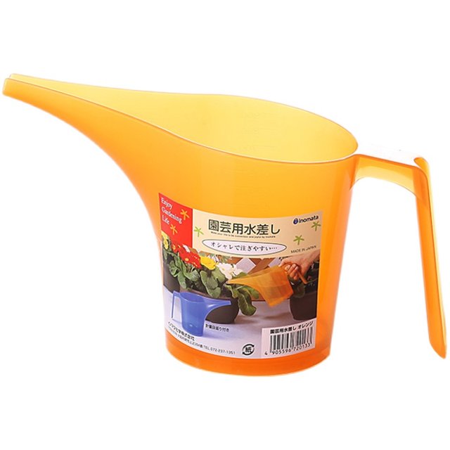 Japan imported plastic watering kettle pouring flower pot garden bonsai bonsai sprinkled kettle sharp mouth gardening kettle
