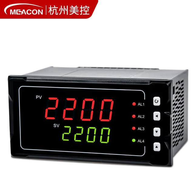 
Hangzhou American Control Digital Display Multifunctional 4-20mA Temperature Controller Intelligent Current Pressure Level 220v Digital Display