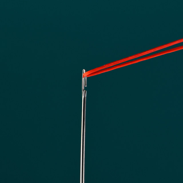 Side hanging beading needle without threading, side opening ultra-fine bracelet bracelet cross stitch DIY hand-made beading artifact