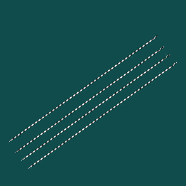 Side hanging beading needle without threading, side opening ultra-fine bracelet bracelet cross stitch DIY hand-made beading artifact