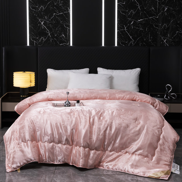 
Muji Monologue Jacquard Silkworm Chrysalis Protein Quilt Warm Spring and Autumn Quilt Core Single Double Student XL20