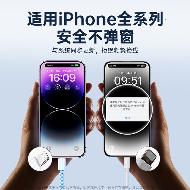 SINP is suitable for Apple 14 charging cable iPhone 13 promax data cable 17 mobile phone USB original PD15 car 16 tablet ipad car 8 length 2 meters 11 set