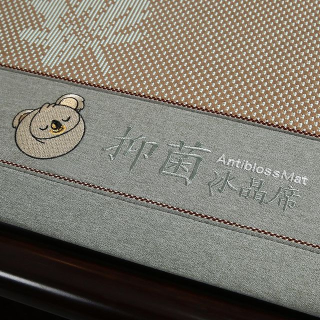 Maternal and infant-grade ice rattan mat, summer ice silk mat, three-piece set for sleeping naked, washable folding mat, summer air-conditioned soft mat