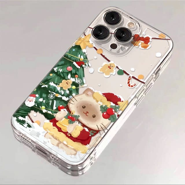 Ins fun cartoon suitable for Huawei mate70/p60pro mobile phone case Honor 200 transparent vivoS20 Xiaomi 15 Redmi note14 silicone OPPOreno13/12/11 Anti-fall