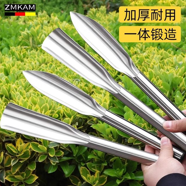 Stainless steel shovel household potted shovel willow leaf shovel gardening flower planting tools vegetable weeding wild vegetable shovel