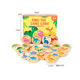 Fanfanle children's memory training animal digital traffic find the same educational game concentration exercise toy