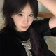 American fashion brand black short-sleeved T-shirt for women cartoon design niche 2025 new round neck straight shoulder pure cotton top