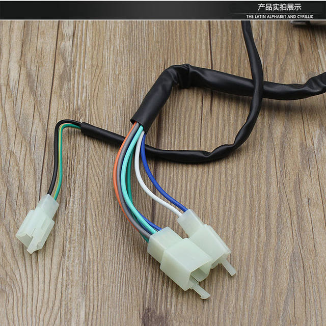 Motorcycle Jialing JH70 turtle left and right handlebar seat headlight horn switch button brake clutch small handle