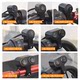 Aluminum alloy motorcycle modified LED headlight spotlight switch Electric vehicle external waterproof double-head handlebar button