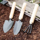 Flower shovel flower planting tool loose soil small shovel three-piece set to catch the sea artifact pull weeds agricultural gardening weeding hoeing