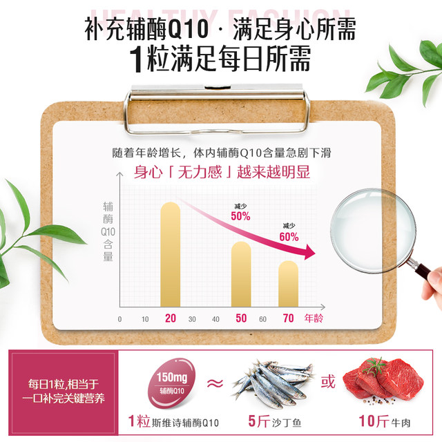 Swisse coenzyme q10 nourishes cardiovascular heart and myocardium imported official Q10 vascular health product protection