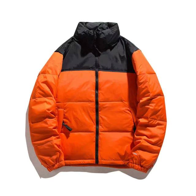 
American version 1996 violent orange warm mountaineering waterproof embroidered jacket