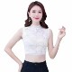 
2025 New Lace Versatile Fake Collar Fashion Slim Bottoming Vest Temperament Hollow Thin Style Sexy High Collar